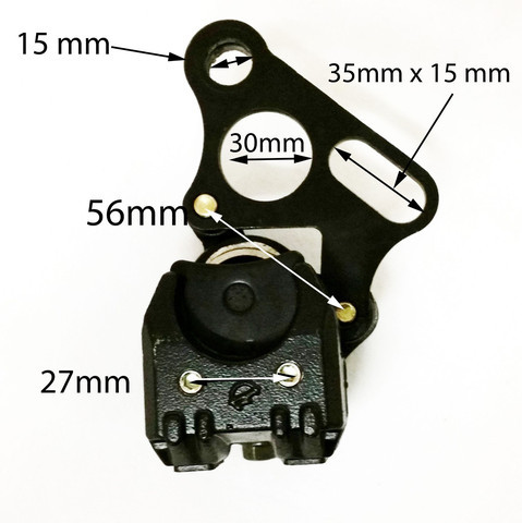 Rear hydraulic brake - rear,