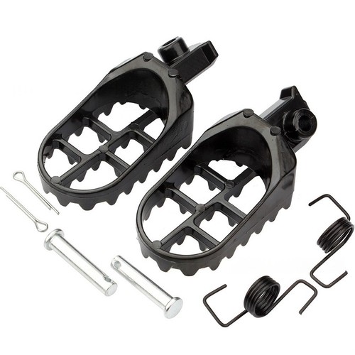 Aluminium foot pegs kit - foot, for