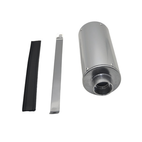 Silver big bore pit - silver, dirt
