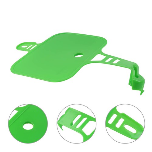 Green front number - green, plate