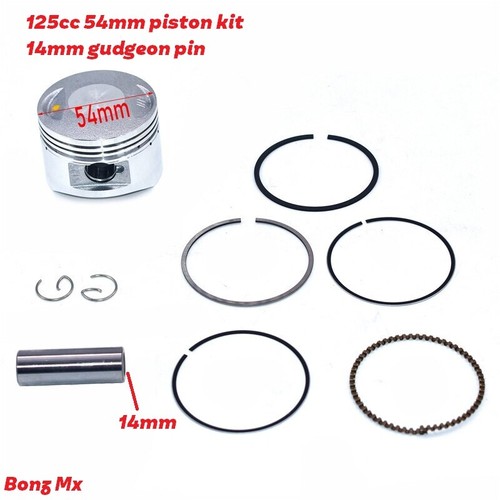 125cc 54mm piston 14mm - 125cc,