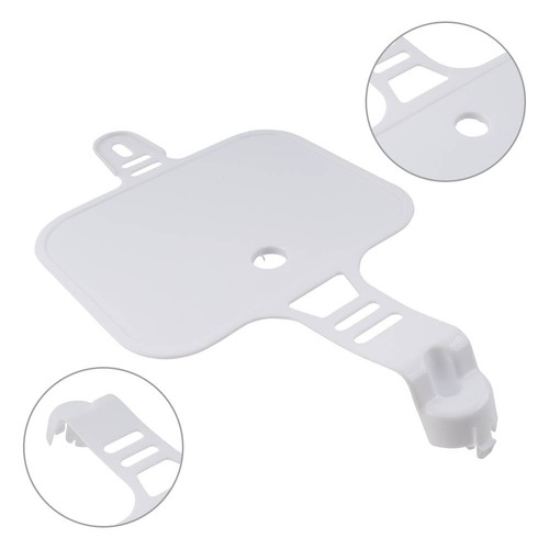 White front number - front, plate