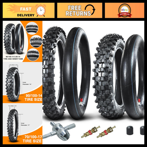 Dirt bike tires inner tubes - &,