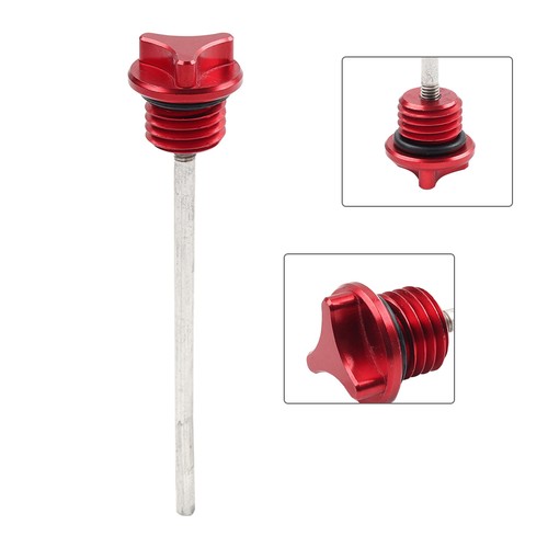 Red cnc engine oil - oil, dipstick