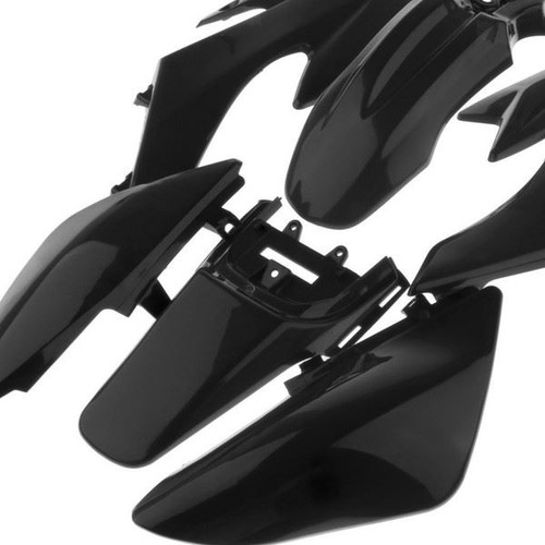 Black plastics guard - guard, fairing