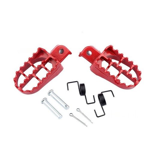 Aluminum foot pegs - aluminum,